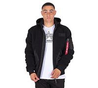 ALPHA INDUSTRIES Herren Alpha Industries Cwu Zip Hoody Teddy Bomberjacke für Herren Bomberjacke (1er Pack)