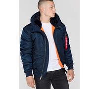 Alpha Industries Herren Alpha Industries Ma-1 Hooded Bomberjacke für Herren Bomberjacke