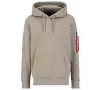 Alpha Industries Herren Back Print Hoody Kapuzensweat Für Kapuzenpullover, Vintage Sand, M EU