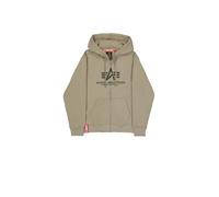 Alpha Industries Herren Basic Big Logo Zip Hoodie