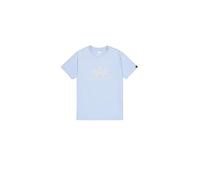 Alpha Industries Herren Basic BL T-Shirt, Artic Blue, XXL