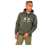 Alpha Industries - Basic Hoody - Sweatshirt - Dark Olive M
