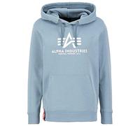 Alpha Industries Herren Basic Hoody Kapuzensweat Für Kapuzenpullover, Greyblue, M EU