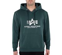 Alpha Industries Herren Basic Hoody Kapuzensweat Für Kapuzenpullover, Navy Green, M EU