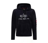 ALPHA INDUSTRIES Herren Basic Hoody Polar Fleece Kapuzensweat für Herren Kapuzenpullover (1er Pack)