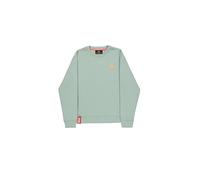 Alpha Industries Herren Basic SL Sweatshirt, Frost Green, XL