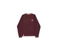 Alpha Industries Basic Sweater Small Logo Sweatshirt für Herren Deep Maroon