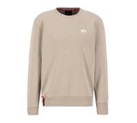 Alpha Industries Herren Basic Sweater Small Logo vintage sand XL