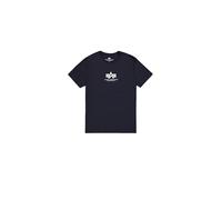ALPHA INDUSTRIES Herren Basic T Ml T-Shirt, Blau (Rep.blue), L