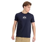 Alpha Industries Basic Ml Kurzarm-t-shirt M Rep.Blue
