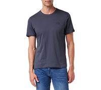 Alpha Industries Herren Basic T Small Logo T-Shirt, Blickdicht, Anthracite/Noir, L