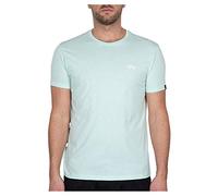 Alpha Industries Herren Basic T Small Logo T-Shirt, Mint, 3XL