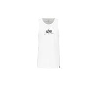 Alpha Industries Basic ärmelloses T-shirt L White