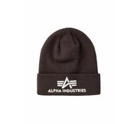 Alpha Industries Herren Beanie-Mütze Alpha Industries 3D Beanie Strickmütze aus Acryl für Herren