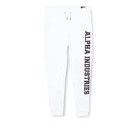 ALPHA INDUSTRIES Herren Big Letters Jogger Kurzarm Shirt, White, 5XL