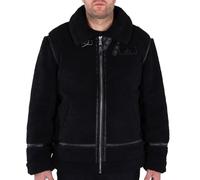 Alpha Industries Herren Bomberjacke B3 Teddy black 3XL