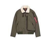 Bomberjacke ALPHA INDUSTRIES "Alpha Industries Men - Cold Weather Jackets DA-3 Bomber" Gr. 2XL, grün (dark olive) Herren Jacken (70924104-XXL) dark olive