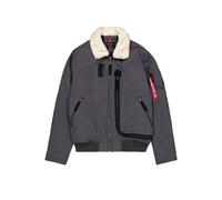 Bomberjacke ALPHA INDUSTRIES "Alpha Industries Men - Cold Weather Jackets DA-3 Bomber" Gr. 2XL, grau (vintage grey) Herren Jacken (21965323-XXL) vintage grey