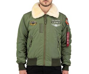 Alpha Industries Herren Bomberjacke Injector III Air Force sage-green 3XL