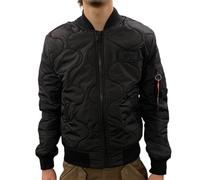 Alpha Industries Herren Bomberjacke MA-1 ALS black M