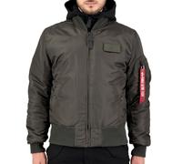 Alpha Industries Herren Bomberjacke MA-1 D-Tec black olive 3XL