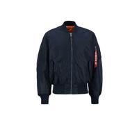 Alpha Industries Herren Bomberjacke MA-1 (Heritage) rep.blue M
