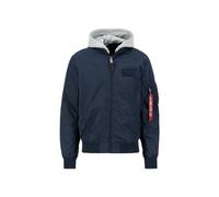 Alpha Industries MA-1 TT Hood Bomberjacke für Herren Rep.Blue