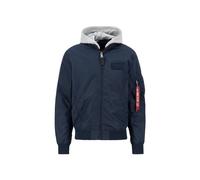 Alpha Industries Herren Bomberjacke MA-1 TT Hood rep.blue XL