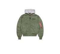 Alpha Industries MA-1 TT Hood Cold Weather Bomberjacke Größe 3XL Olivgrün