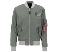 Alpha Industries Herren Bomberjacke MA-1 TTC vintage green/silver L