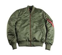 Alpha Industries Herren Bomberjacke MA-1 VF PM sage green S