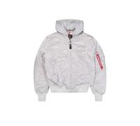 Alpha Industries Herren Bomberjacke MA-1 ZH Back Print pastel grey XXL