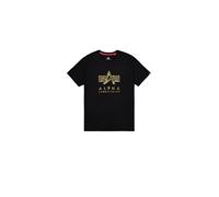 Alpha Industries Camo Tpu T Kurzarm-t-shirt L Black