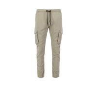 Alpha Industries Herren Cargohose Cotton Twill Jogger vintage sand M