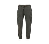 Alpha Industries Herren Cargohose Ripstop Jogger greyblack M