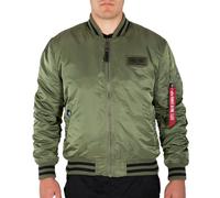 Alpha Industries Herren College Jacket FN sage green M