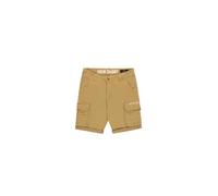 Alpha Industries Shorts mit Cargotaschen Modell 'CREW SHORT' in Khaki, Größe 30