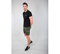 Alpha Industries Herren Crew Short Für Cargos, Dark Olive, 34 EU