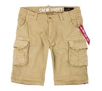 Alpha Industries Crew Shorts in Gr. 29 in Beige