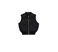Alpha Industries Herren CWU-45/P Vintage Weste, Black, M