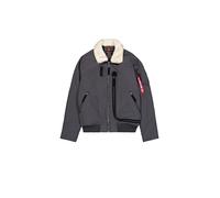 Bomberjacke ALPHA INDUSTRIES "Alpha Industries Men - Cold Weather Jackets DA-3 Bomber" Gr. S, grau (vintage grey) Herren Jacken (21965323-S) vintage grey