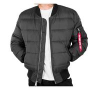 Alpha Industries Herren Daunenjacke MA-1 Puffer black S