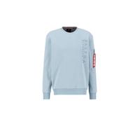 Alpha Industries Herren EMB Sweater, Greyblue, M