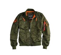 Alpha Industries Herren Fliegerjacke Falcon II dark green S