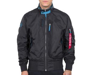 Alpha Industries Herren Fliegerjacke Wing iron grey M