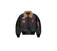 Alpha Industries G-1 Devils Brigade Faux Leather Loose Größe S Schwarz