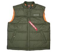 Alpha Industries Herren Half Zip Sweater Sl, Plum, XL