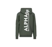 Alpha Industries Herren Hoodie Back Print dark olive S