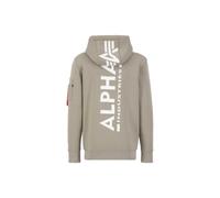 Alpha Industries Herren Hoodie Back Print vintage sand S