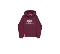 Alpha Industries Herren Hoodie Basic Logo dark cherry XXL